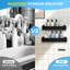 Serviteur de douche, organisateur de douche et rangement de salle de bain adhésif, tablettes de douche sans perceuse pour douche intérieure, support de rangement de douche antirouille-83860265