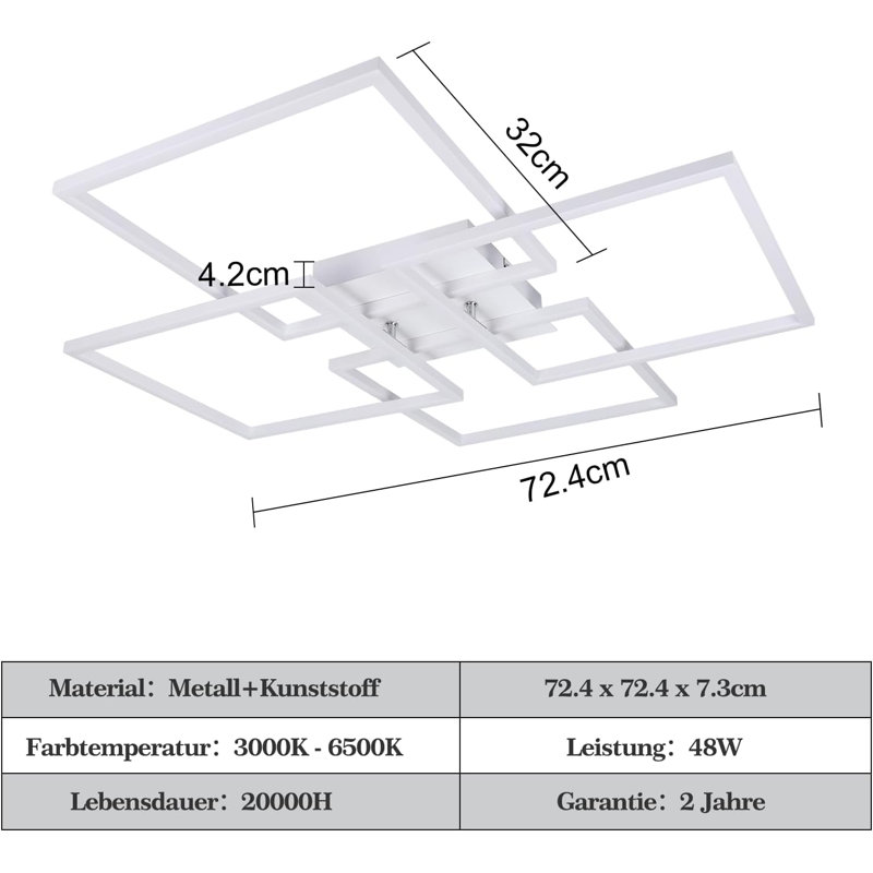 LED Semi Flush Mount