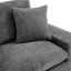 Cloud Sectional Sofa, Upholstered Sofa Couch With Double-Layer Cushion And Side Pockets-1136020631