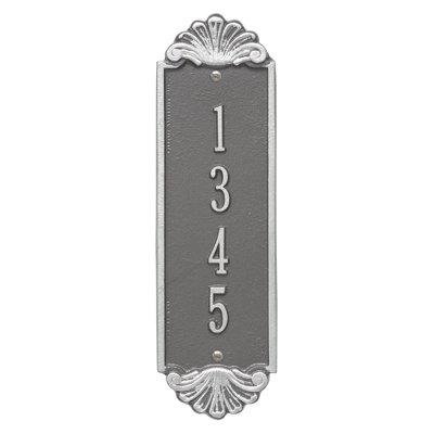 Plaque d'adresse murale personnalisée 4 lignes Hagen