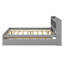 Cadres de lit double en bois Bonney avec lit gigogne et tiroirs de rangement-2119693221