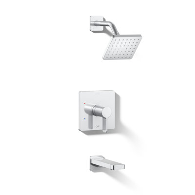 Robinet de baignoire et douche à pression équilibrée Parallel ™