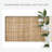 Iesa Boho Natural Rattan Vanity with LED Mirror and Stool-1785955246