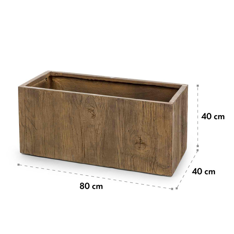 Cachepot, 40cm H x 80cm W x 40cm D