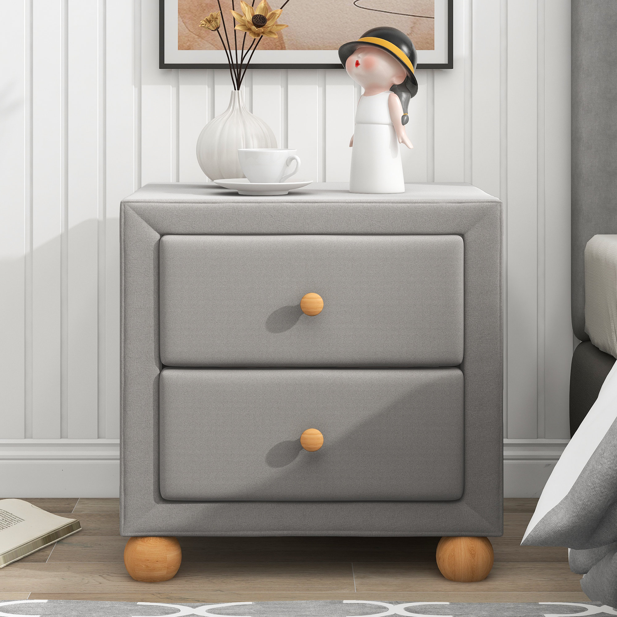 ModernLuxe Nightstand | Wayfair