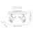 Novorio 9.84'' 2 -Light Track Track Kit with Dimmable and Adjustable Head