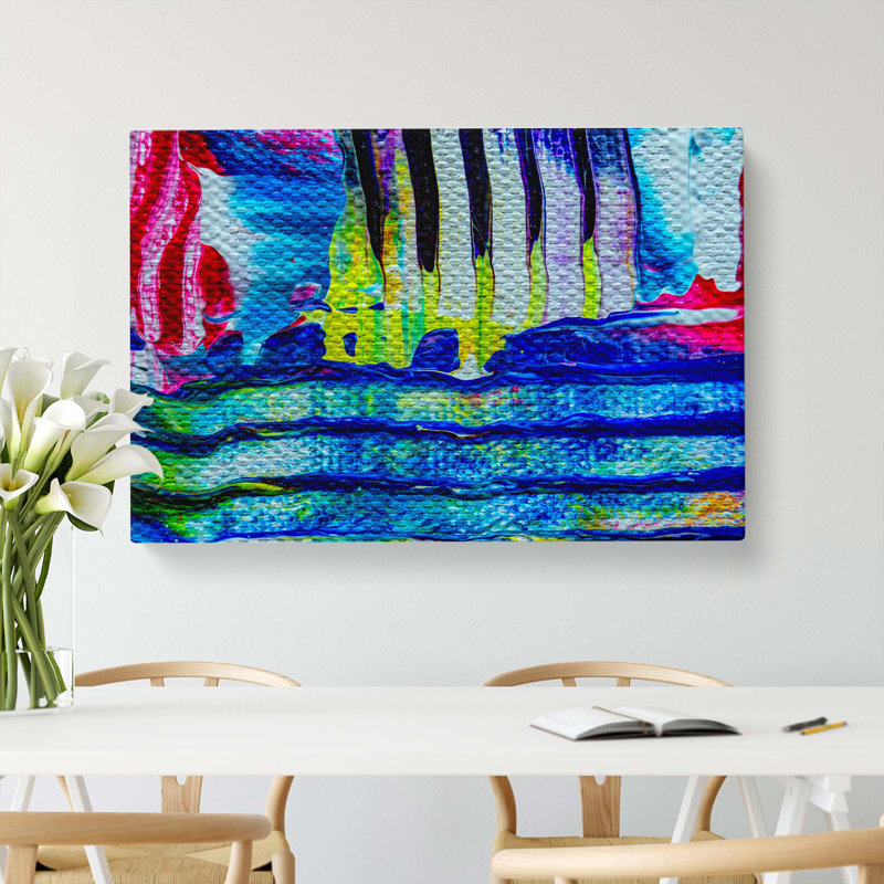 Abstract Art Painting Vol.20 by S.Johnson - Wrapped Canvas, 50cm H x 76cm W x 3cm D
