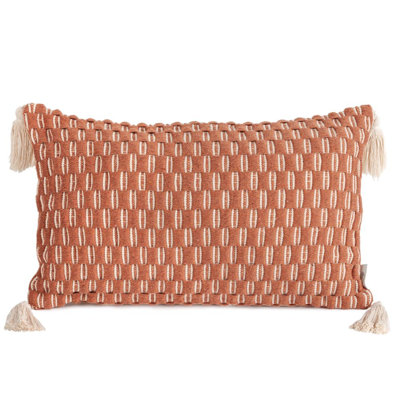 Galeton Indoor / Outdoor Geometric Rectangular Lumbar Cushion Cover
