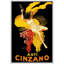 «Vintage Asti Cinzano Wine», affiche, publicité rétro italienne, impression sur toile encadrée, impression sur toile-123387354-123387348