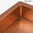  33" Hammered Copper Kitchen Sink, Drop-In Kitchen Sink Single Bowl – Handcrafted Sink, Premium Kitchen Sinks, Antique Finish, Fits Drop-In Sinks & Undermount Sink Styles