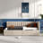 Gerniya Modern Linen Fabric Upholstered Daybed with Two Storage Drawers, Twin Size-471889578