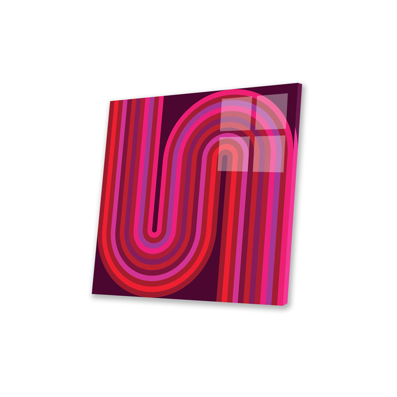Flow Hot I, impression sur verre acrylique