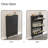 Shoe Storage Cabinet For Entryway With 2 Flip Drawers, Freestanding Shoe Organizer With Legs,farmhouse Narrow Shoe Storage Cabinet For Entryway, Foyer, Hallway,living Room-1422893302