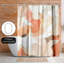 Abstract Shower Curtain Interlude by Louise Robinson