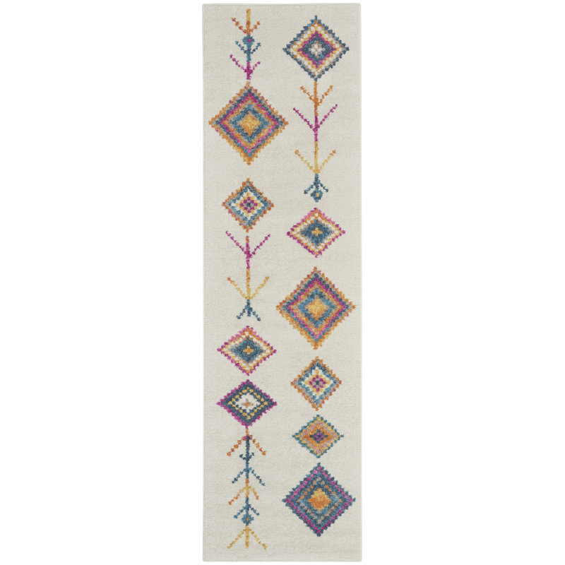 Tapis ivoire, Tapis de couloir 2 pi 2 po x 7 pi 6 po