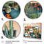 «Blue floral Watercolor Pottery I», reproduction d'art sur toile Boho Pottery-1639629289-1639629281