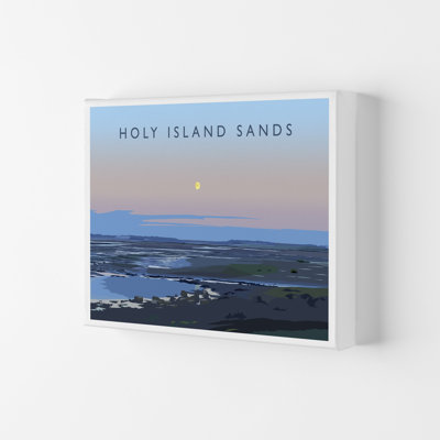 Holy Island Sands by Richard O'Neill - Print