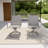 Patio Dining Swivel Chairs