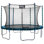 Ensemble de trampoline rond 14 pi avec système de sécurité Plexalife - Trampoline de cour arrière - Trampoline d'extérieur pour enfants - adultes