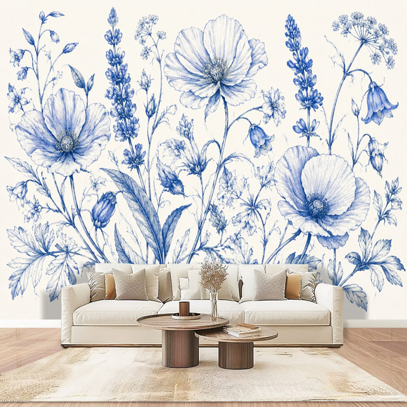 Papier peint adhésif autocollant Bloom