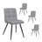 Furst 17.75'' H Tufted Velvet Upholstered Metal Side Chair-2033711543