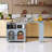 Solid Wood Top Kitchen Island-896501249