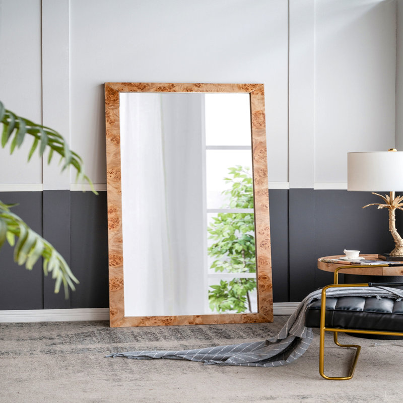 Miroir de plancher rectangulaire 31,5 x 1,6 x 71 po