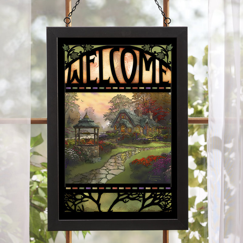 Plants & Flowers Window Panel