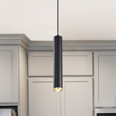 Luminaire suspendu en aluminium à intensité variable 1 lumière Jabien 