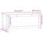 Amitabh Storage Box 110x50x45.5 cm Solid Wood Pine-1227230980