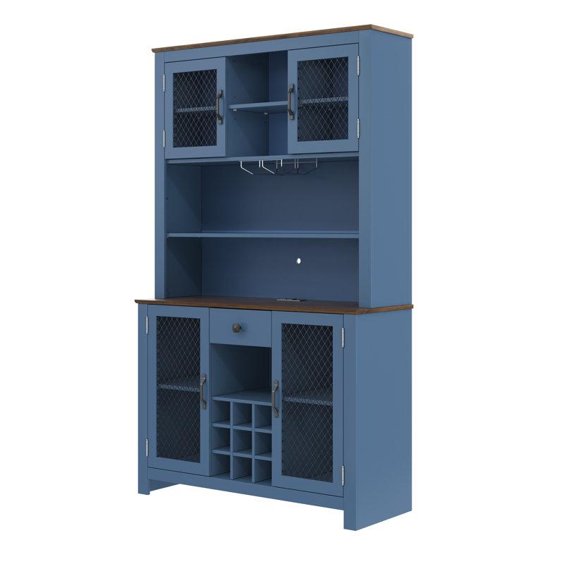 Armoire de cuisine 71 "H, Marine