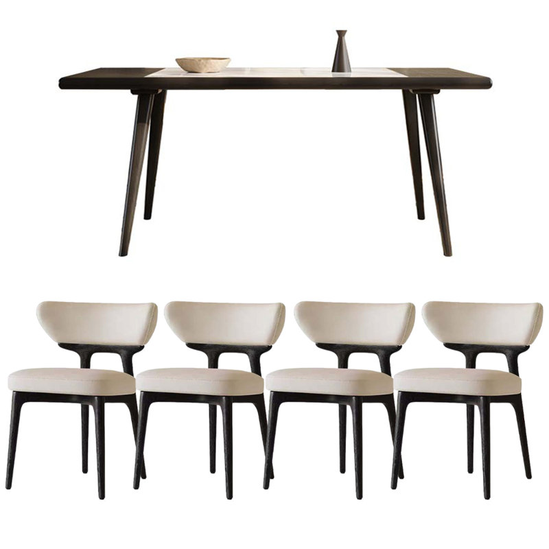 Ensemble de table de salle à manger Durable, H 29,52 po x L 62,99 po x l 31,49 po