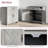 Farmhouse Sideboard Buffet Cabinet with Barn Doors, Drawer, and Adjustable Shelf for Versatile Storage in Living Room and Entryway-34521306