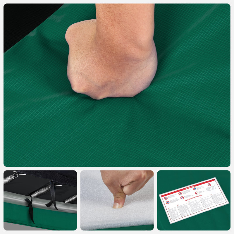 SONGMICS Trampolin-Zubehör 10cm Frame Pad