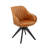 Hayek Upholstered Swivel Armchair-387612661-387612651
