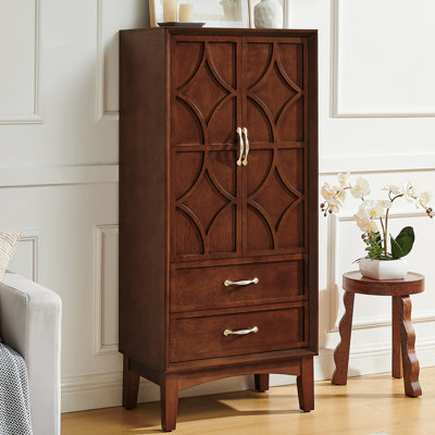 53” Tall Kitchen Pantry With 2 Drawers