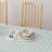 Square Striped Cotton Twill Tablecloth