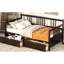 Lit de jour simple avec rangement Finish-749709670
