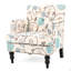 Fauteuil club capitonné