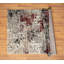 Tapis noir / rouge à motif abstrait Vladya-1104956506