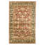 High-Quality Hand-Knotted Red And Gold Area Rug