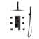 Thermostatic All-In-One Kit with Rough in-Valve