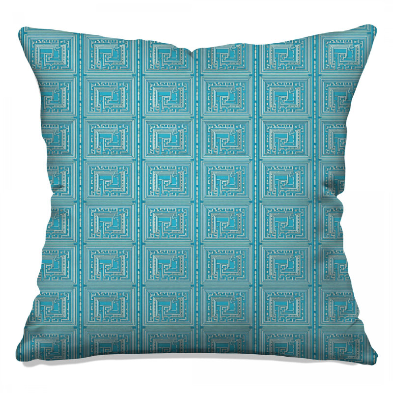 Coussins décoratifs Blue Maze, 20 x 20 pouces