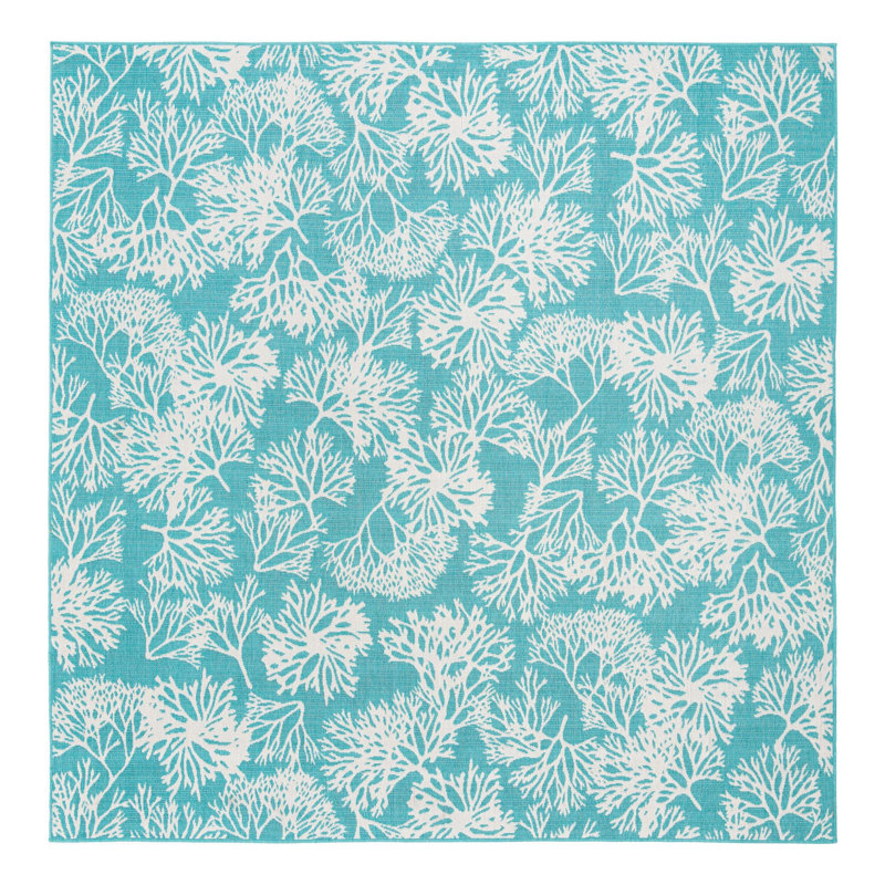 Tapis d'extérieur intérieur / extérieur Coastal, Carré 10 pi