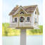 Heart Wreath 10 in x 10 in x 8.5 in  Birdhouse