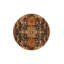 Tapis orange lavable à motif orange-1701833246
