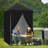 5 Ft. W x 5 Ft. D Outdoor Pop Up Steel Canopy Portable Tent with 4 Sidewalls-110567907