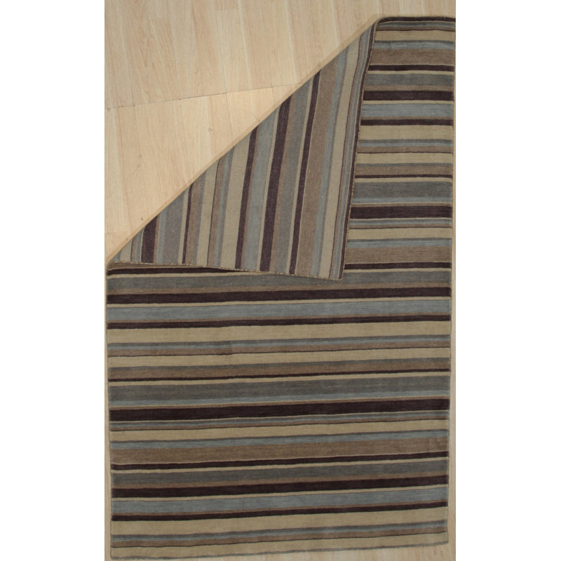 Tapis en laine multicolore Mayssa