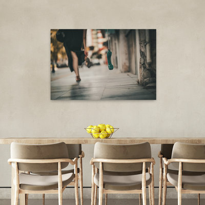 Art mural contemporain abstrait sans titre