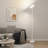 Modern Simple Floor Lamp With Remote Control White